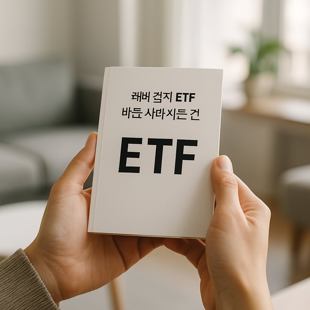 레버리지 ETF가 바로 사라지는 건 아닙니다 | 레버리지 ETF 상장폐지될까