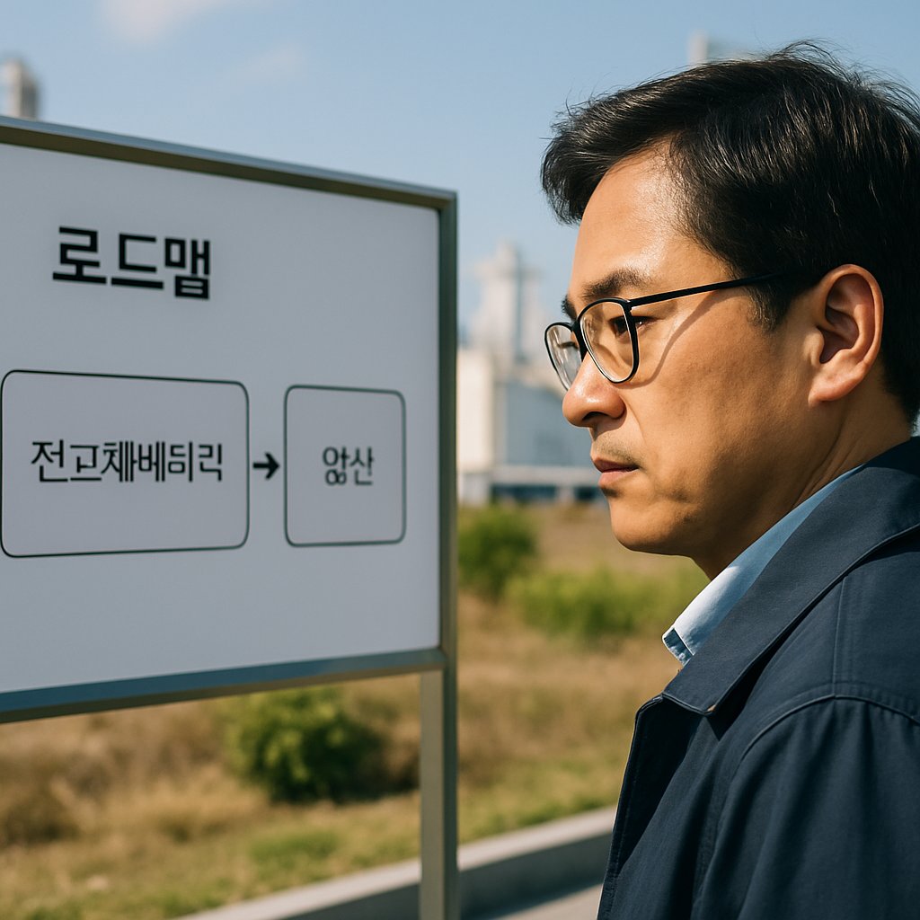 SK온 로드맵은 무엇이 다르게 보이나 | 전고체배터리 양산
