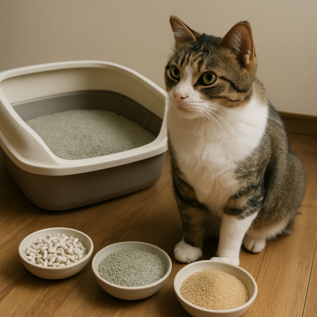 고양이 모래 선택, 결론은 성향 먼저예요 | 고양이모래종류과 선택