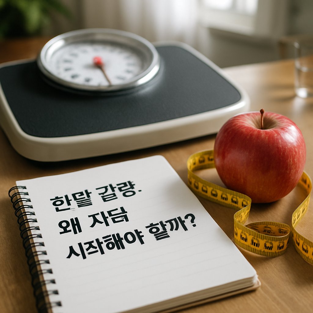 한달 감량, 왜 지금 시작해야 할까? | 한달에 몇kg을 빼야지 요요가 안올까?