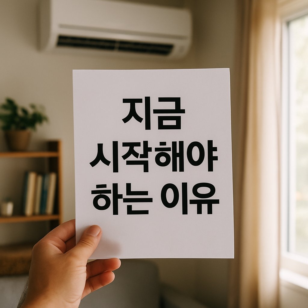 지금 시작해야 하는 이유 | 여름전기세절약