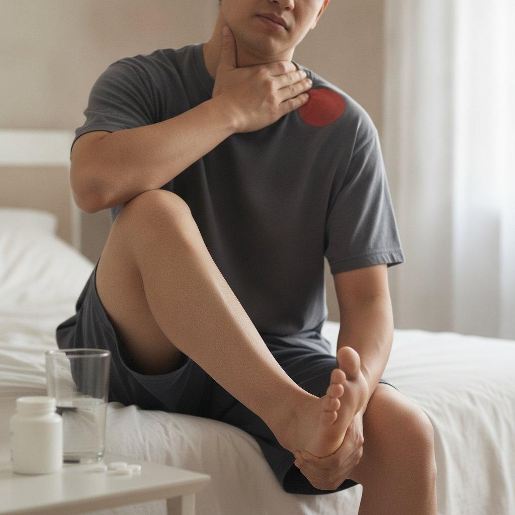 자꾸 뭉치는 어깨와 밤마다 찾아오는 다리 쥐, 근육 피로의 원인 | 마그네슘 효능 수면