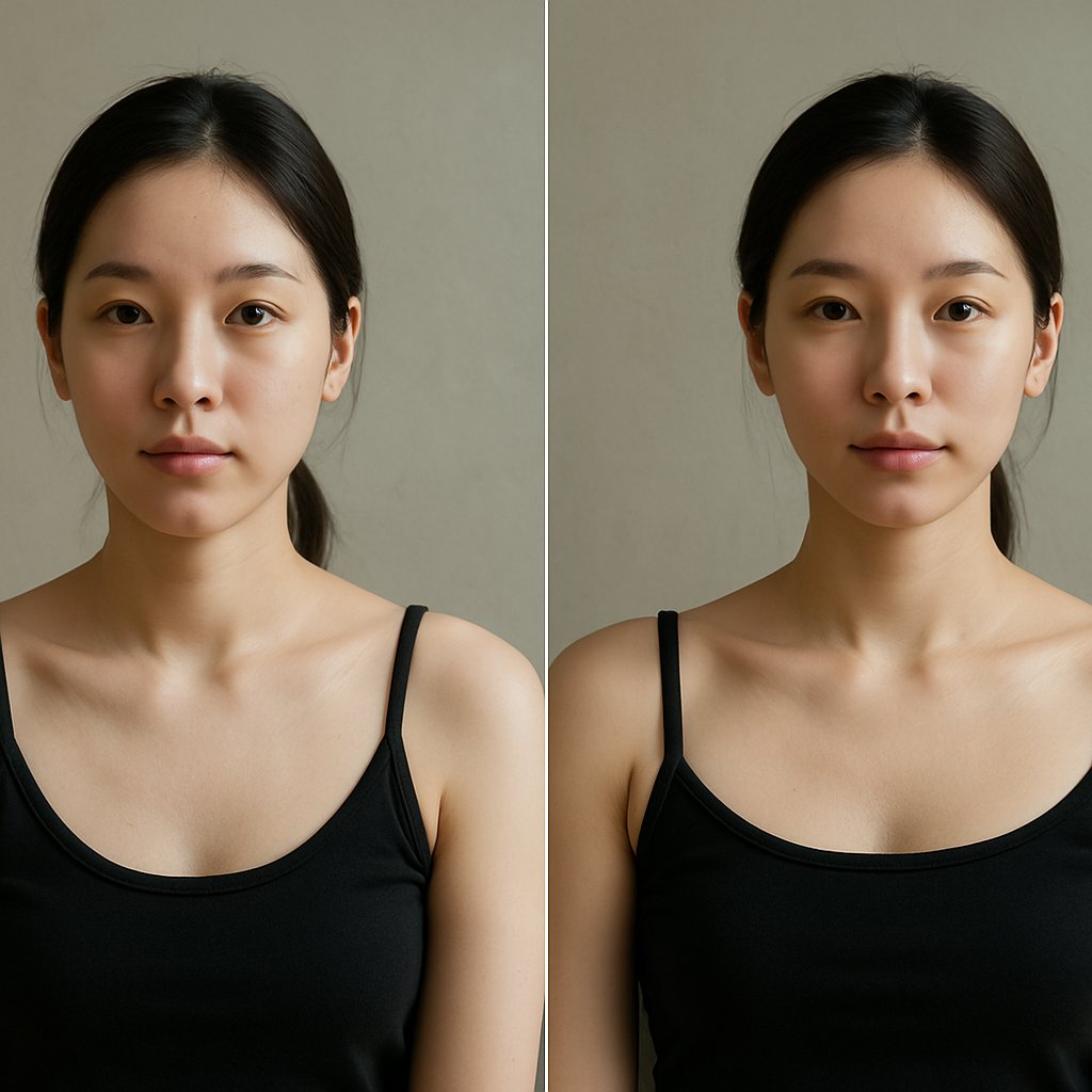 직각어깨 필러 후기 분석, 전후 변화와 만족도 높은 케이스 | 직각어깨 필러