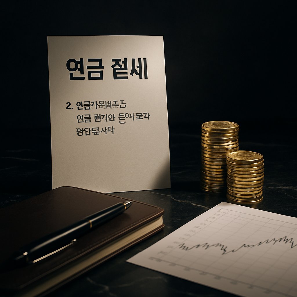 2. 연금저축펀드는 연금 절세와 투자 자유도가 장점입니다 | 연금 절세