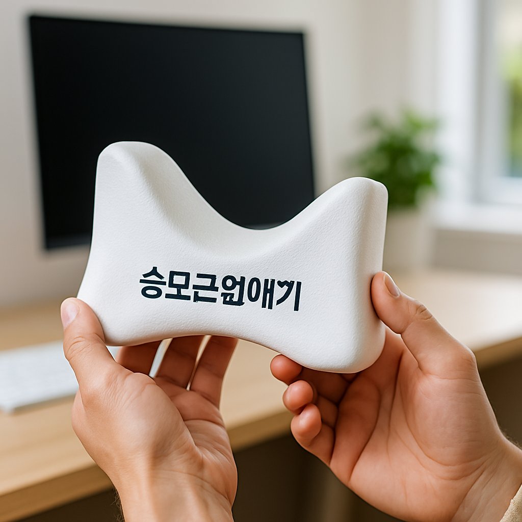 1. 승모근 자세를 망치는 모니터 높이 | 승모근없애기