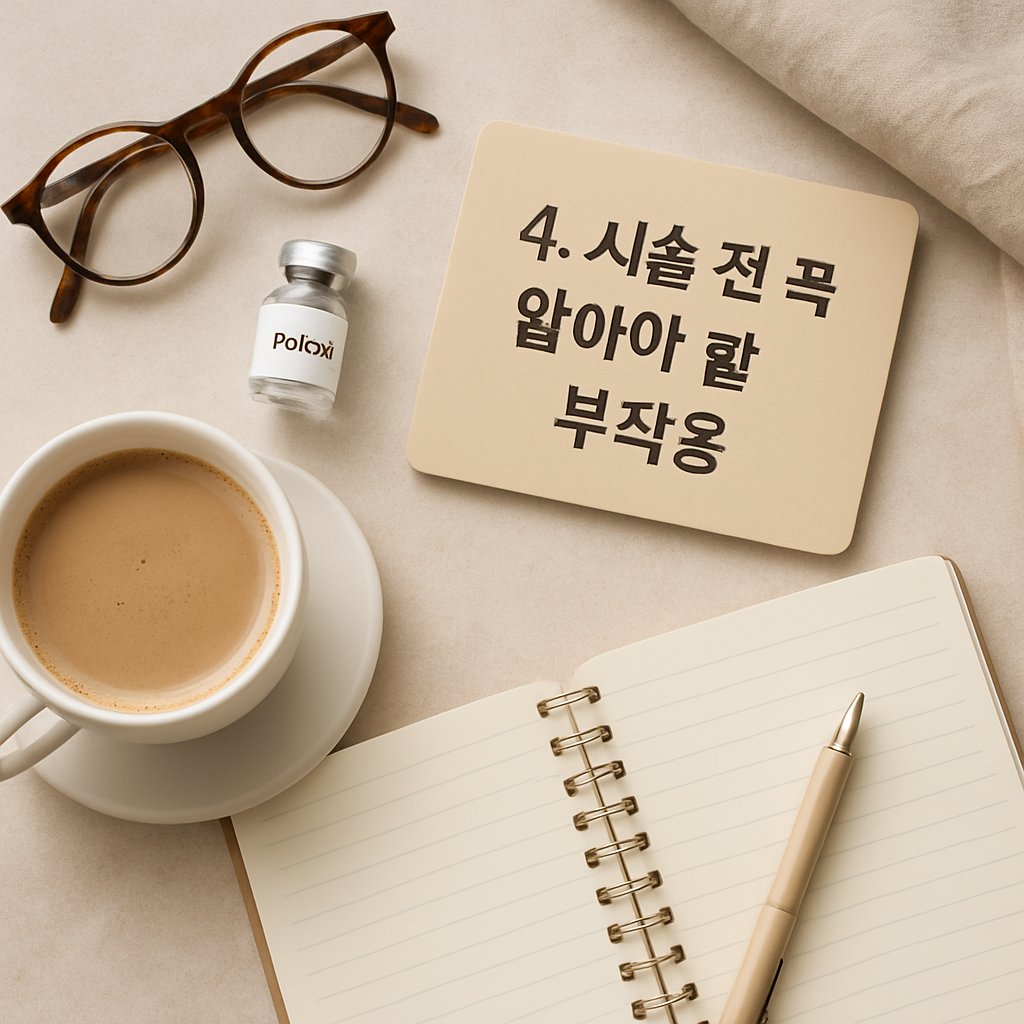 4. 시술 전 꼭 알아야 할 부작용 | 자갈턱보톡스 효과