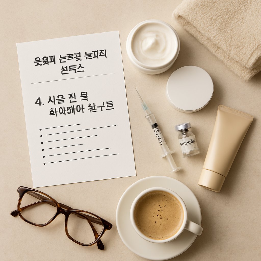 4. 시술 전 꼭 확인해야 할 포인트 | 웃을때 눈주름 눈꼬리 보톡스