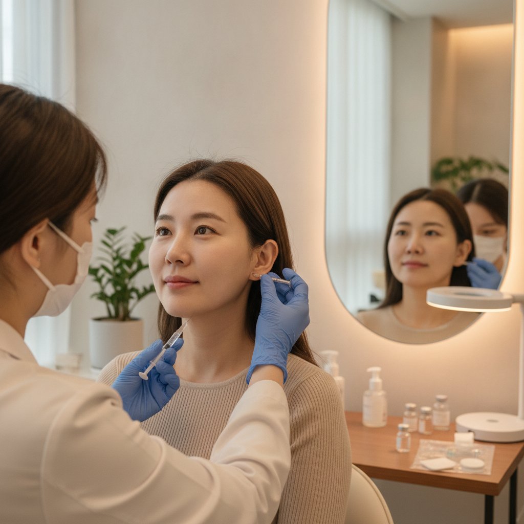정면 얼굴 비율을 바꾸는 누운귀 필러 시술의 핵심 원리 | 누운귀 필러
