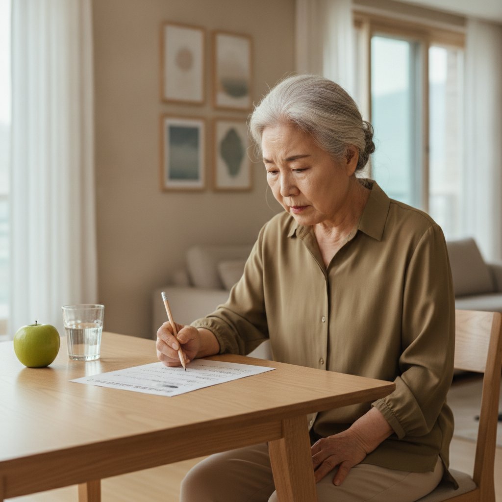 근감소증 자가진단 체크리스트 항목 점검 | 근감소증 자가진단