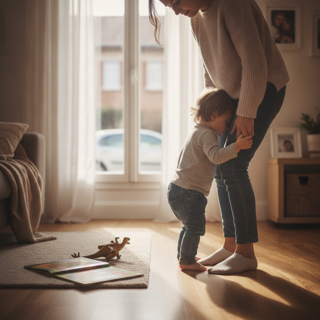 아이 분리불안 증상 왜 발생하는 걸까요? | 아이 분리불안 증상