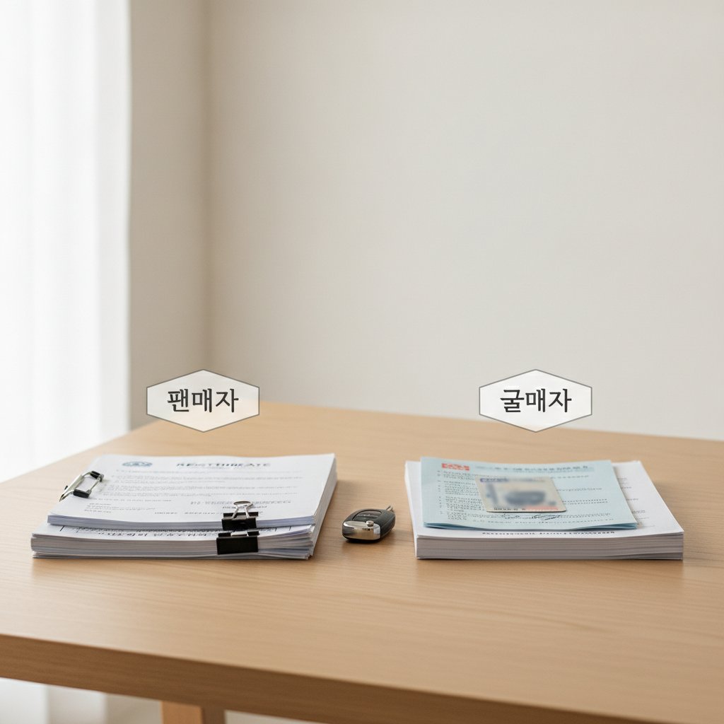 판매자와 구매자가 각각 준비해야 할 필수 제출 항목 | 중고차 매매 서류