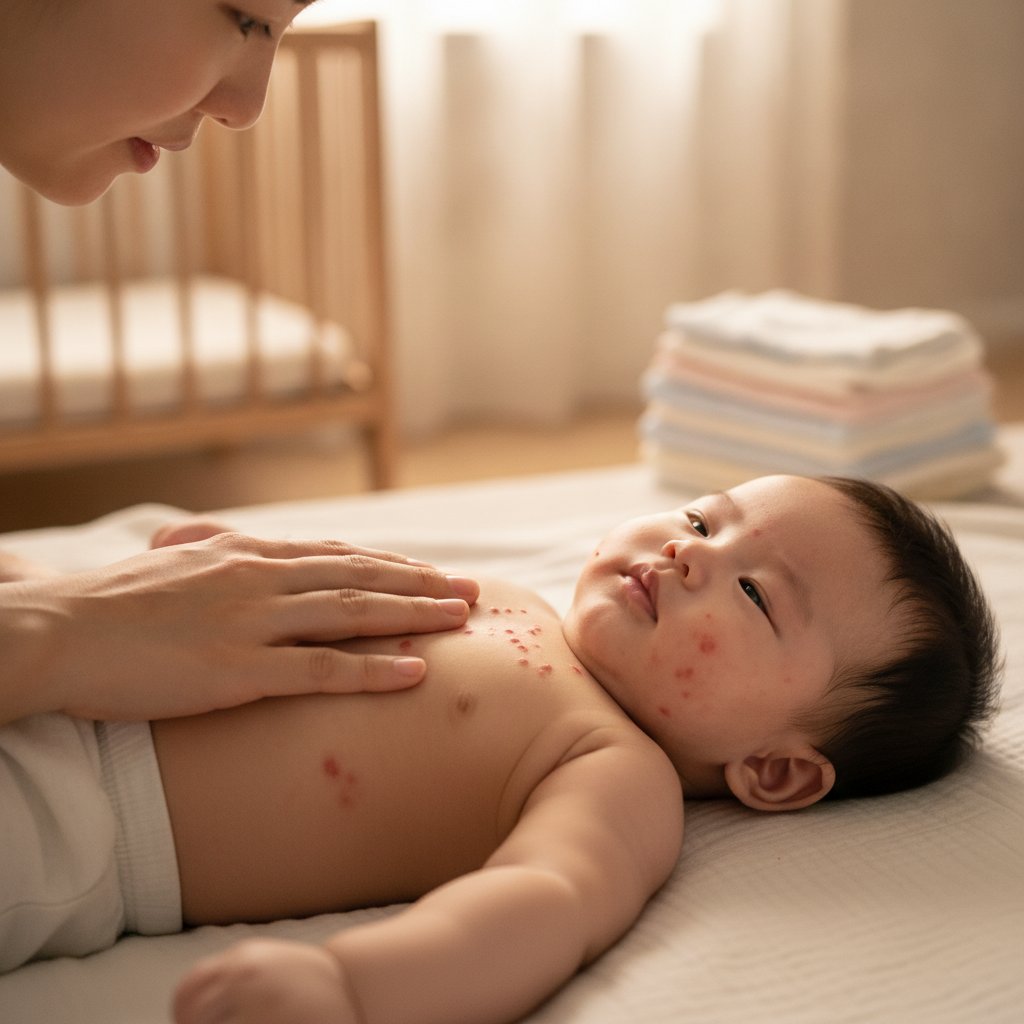 아기 열꽃 증상이란 정확히 무엇인가요? | 아기 열꽃 증상