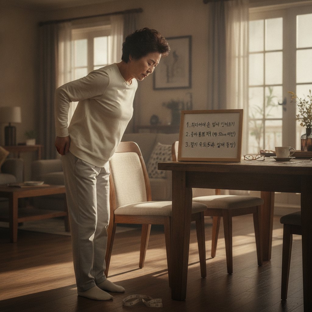 근감소증 자가진단 3가지 간이 확인법 | 근감소증 자가진단