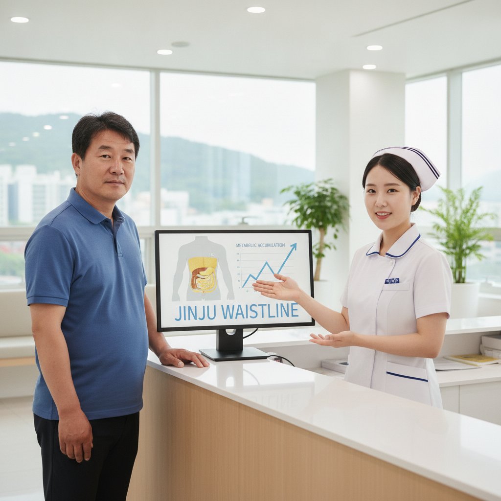 중년 내장지방 쌓이는 원인과 진주 복부비만 특성 | 진주 복부비만