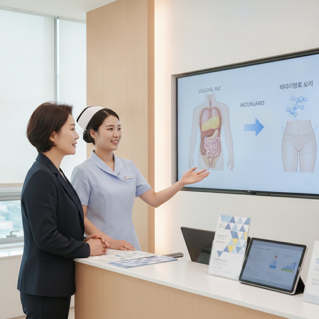 중년층 내장지방의 특성과 마운자로 복부비만 작용 기전 | 마운자로 복부비만