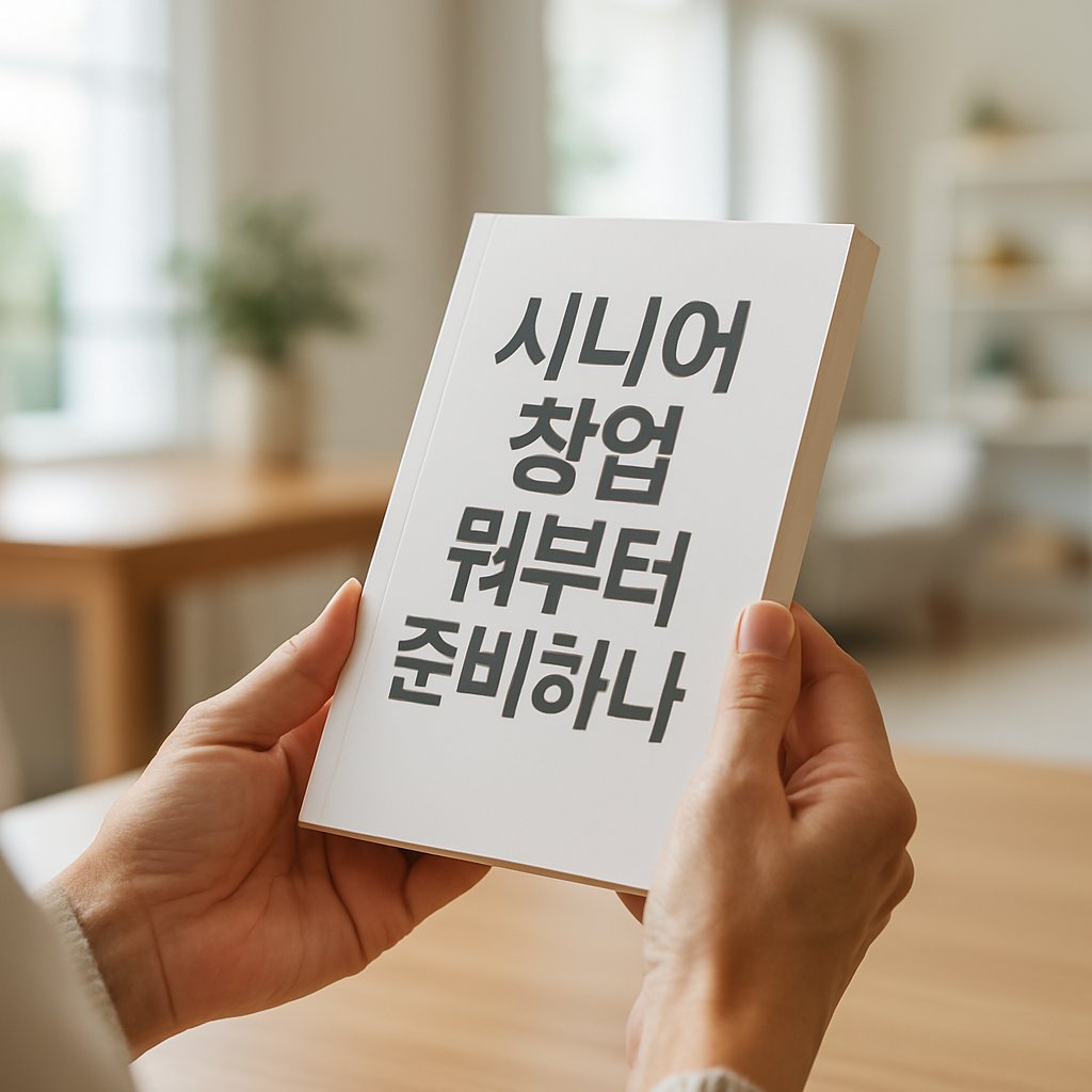 시니어 창업, 시작 전에 순서부터 잡아야 합니다 | 시니어 창업 뭐부터준비하나