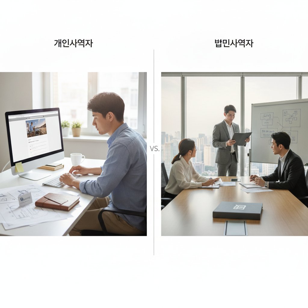 2. 사업자등록 유형: 개인사업자 vs 법인사업자 | 사업자등록 절차