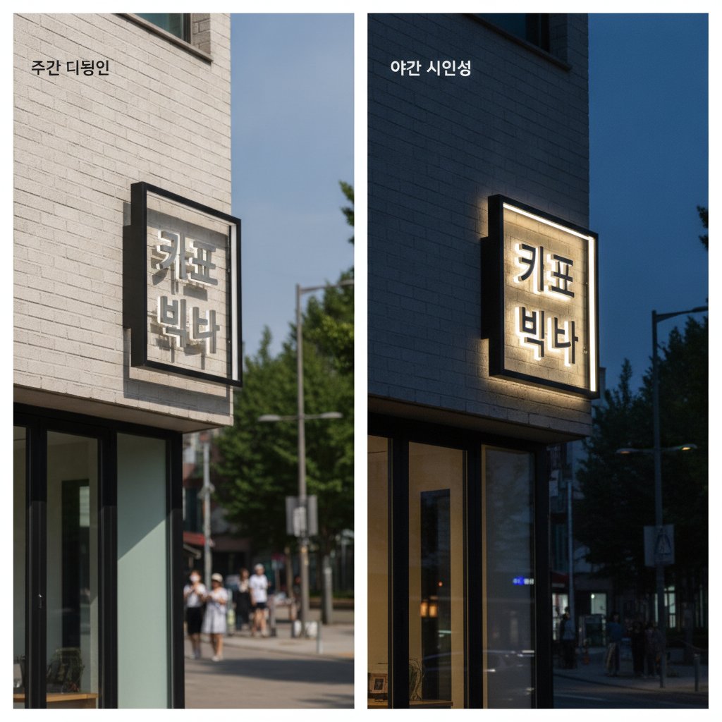 2. 대구LED간판 주간 디자인과 야간 시인성 비교 분석 | 간판술사