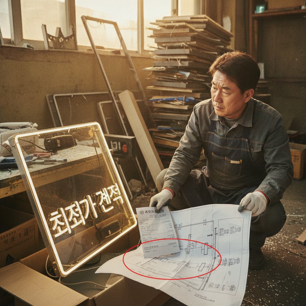 1. 대구간판가격비교 시 최저가 견적의 함정을 파악해야 하는 이유 | 대구간판가격비교