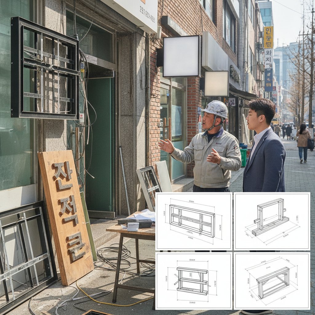 3. 간판 종류별 예상 가격대와 구조적 차이점 | 대구간판가격비교
