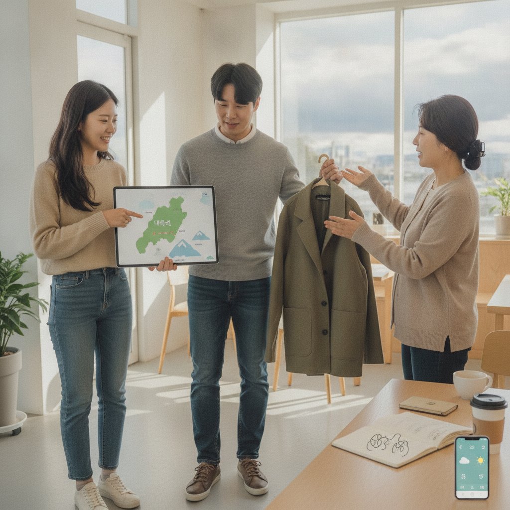 환절기 대전날씨 옷차림 선택 기준과 지형적 특성 | 대전날씨 옷차림