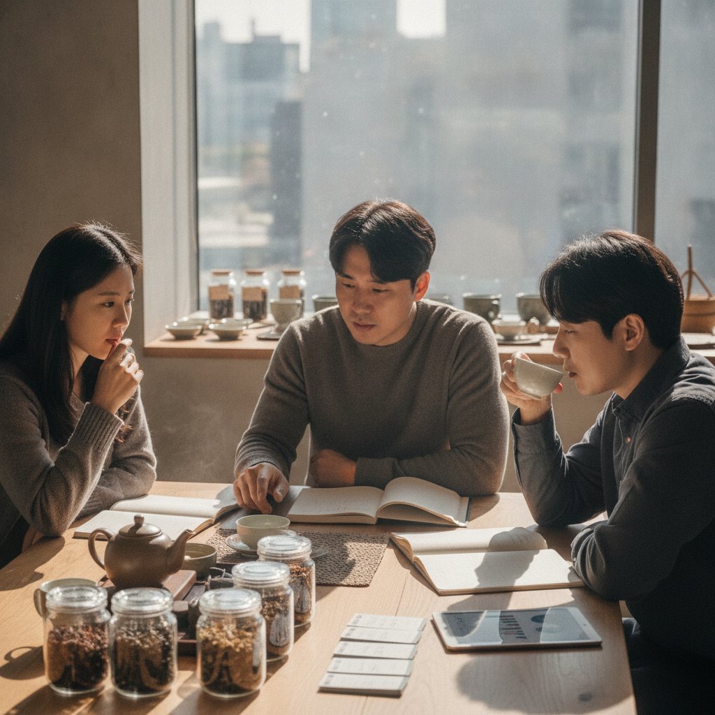물 대신 마시는 차 선택 시 확인해야 할 카페인과 이뇨 작용 기준